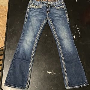 Rock revival Noelle easy boot jeans Size 28 EUC